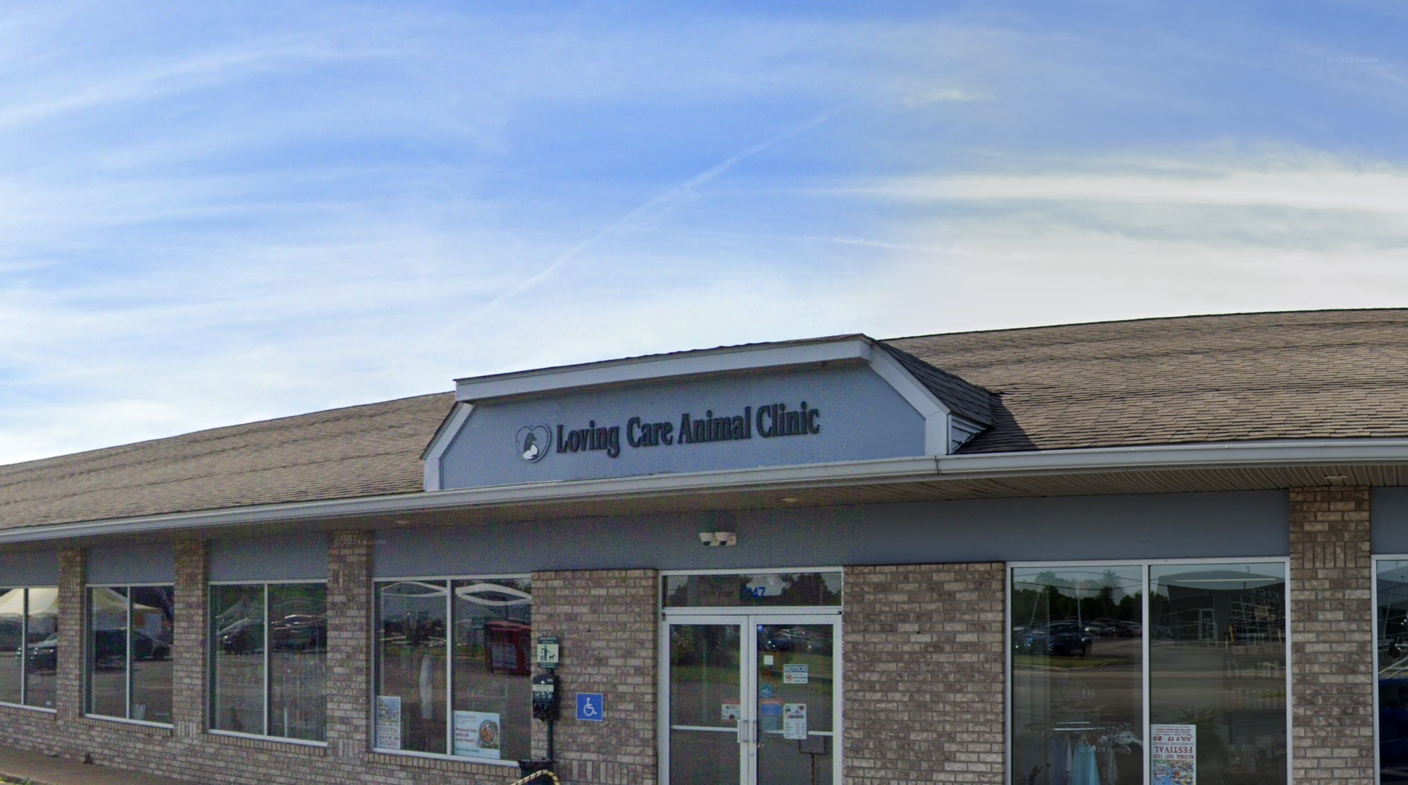 Loving Care Animal Clinic building exterior